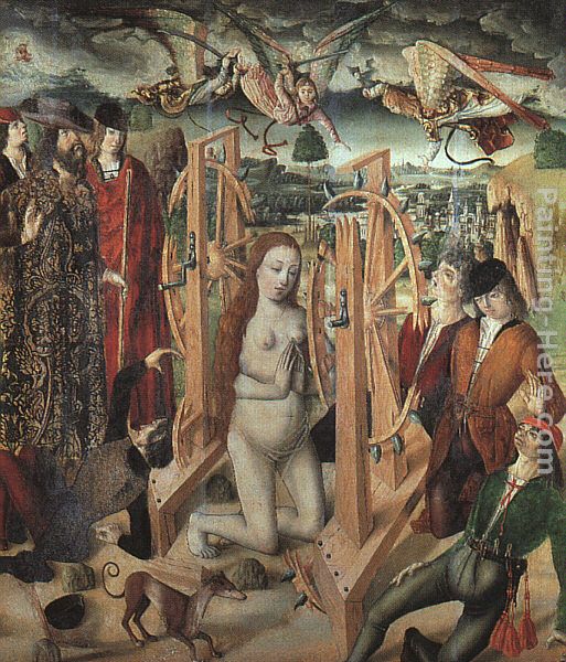 The Martyrdom of Saint Catherine painting - Fernando Gallego The Martyrdom of Saint Catherine art painting